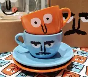 Jean jullien Coffee cup and Saucer Set.