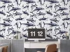 3D Animal Shark Pattern Wallpaper Wall Murals Removable Wallpaper 82