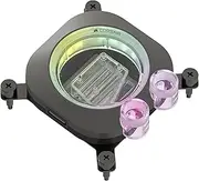 CORSAIR iCUE Link XC7 RGB Elite CPU Water Cooler, Transparent Flow Chamber, 24 RGB LEDs, Compatible with Intel LGA 1700, AMD AM5 and Older, Stealth Grey