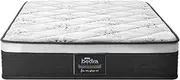 BEDRA BEDDING King Single Mattress Pocket Spring 30CM Thickness, 6-Layer Construction Hybrid Bedding Mattresses Extra Firm, 203x107CM