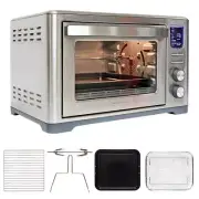 KENMORE Digital Convection Toaster Oven 6-Slice 1700W 11-In-1 Stainless Steel