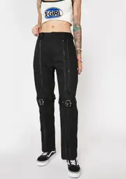 [x-Girl] Inside Out Bondage Pants