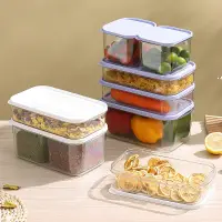 在飛比找蝦皮購物優惠-臺灣出貨INS加厚PET保鮮盒泡菜醃製廚房冷藏盒食品冰箱保鮮