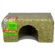Peters Hay Huts Edible Pressed Small Animals Wood Fibre House - 3 Sizes