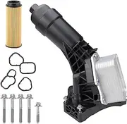 11428651710 11428580414 Regular Engine Oil Cooler Assembly with Oil Cooler Sensors and Gaskets Kit for BMW B48 230i 330 430i 530i 540i X3 X4 Z4 G20 G30 G32 G11 G01 G02 G05 G06