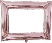 Inflatable Photo Frame Photo Box Accessories Photo Box Props, Rose Gold Inflatable Photo Frame, Photo Booth Party Accessories, Foil Balloons Photo Box Accessories Wedding Birthday Christmas