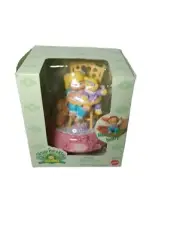 Vintage Cabbage Patch Kids Figurines Doll in High Chair Julie Rose NIB 1995