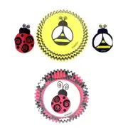 Wilton Cupcake Bugs and Bees Combo - Baking Cups and Topper