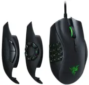 [New] Razer Naga Trinity USB MMO/MOBA Gaming Mouse with 2/7/12 interchangeable