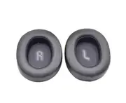 Portable Headset Cover Replacement Earmuff for E55BT 1 Pair Soft Ear Pad Cover Earphone Cushion Breathable Memory Foam - Black