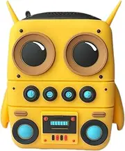 [MagiDeal] Wirelesses Speaker Bass Cannon Indoor Gifts Multifunctional Mini Stereo Robot Subwoofer for Home Sport Camping Beach Shower