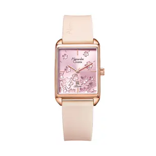 【Alexandre Christie】2995LDRRGGR Taupe 女錶 石英橡膠 AC手錶