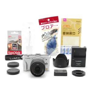 [二手商品] Panasonic Panasonic LUMIX DMC-GF2 白色鏡頭套件（附新 SD32GB）