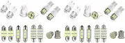 Binxind 28 Assorted LED Car Interior Inside Light Dome Trunk Map License Plate Lamp Bulb