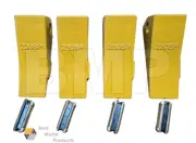 (4) 230SP Bucket Tooth with 23FP Flex Pin - Fits Most 230 Style Adapters 0800123