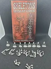 Skeletons Miniatures - Steve Jackson Games 13-0200 NIB 8x