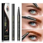 Eyebrow Pen Liquid 3D Fork Pencil Tattoo Microblading Brow Ink 4 Waterproof #