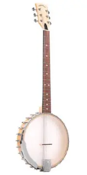 6-String Banjitar Banjo Guitar w/ Pickup & Gig Bag by Gold Tone