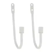Wall Hook Coat Drapery Tie Back Hooks for Curtains Holdback Shape Baby