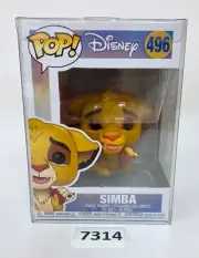 Funko Pop! Disney The Lion King Simba # 496 in POP PROTECTOR