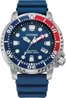 CITIZEN Eco-Drive Men's Promaster Dive Blue Strap Watch 44 Millimeter Luminous