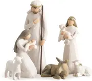 Willow Tree 6 Piece Nativity Christmas Mary Jesus Susan Lordi 26005 GENUINE WILLOW TREE