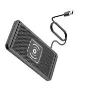 USB Non-slip Silicone Car Wireless Fast Charger Charging Mat Dashboard Mount