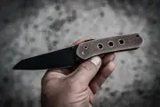 Civivi vision FG custom natural micarta Scales