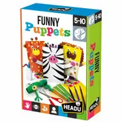 Headu Funny Puppets Creative Craft Kit for Hand & Finger Puppets
