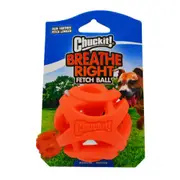 Chuckit Breathe Right Fetch Ball Dog Toy Medium - 2 Sizes