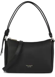Kate Spade New York Knott Medium Leather Shoulder bag - Black One Size