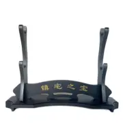 Assembly Samurai Sword Katana Holder Stand Bracket Display Rack 镇宅之宝 2 Tier