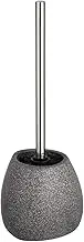 Wenko Peacock Ceramic Toilet Brush, 12.5 x 38.5 x 12 cm, Ceramic, Gray, 12,5 x 38,5 x 12 cm