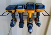 MAGNETIC POWER TOOL RACK DRILL HOLDER SHIPPING CARGO CONTAINER WALL STORAGE NEW