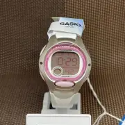 Casio LW-200-7A 10-Year Battery Pink Digital White Resin Quartz Kids Sport Watch