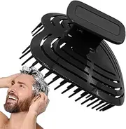 Hair Washing Brush - Men Hair Scrubber Washing Brush | Ergonomic Handle Design Gentle Comb, Grooming Cleansing Tool for Father, Husband, Boyfriend