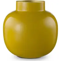 在飛比找momo購物網優惠-【PIP STUDIO】金屬方圓花瓶25cm