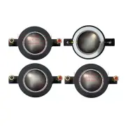 4Pcs 44MM Replacement Diaphragms Titanium For Audio Speaker Driver Tweeter Horn