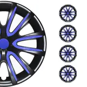 14" Wheel Covers Hubcaps for Honda Black Dark Blue Gloss