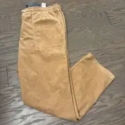 Vineyard Vines Jetty Drawsting Waist Pants Mens XXL Tan Corduroy Flat Front NWT