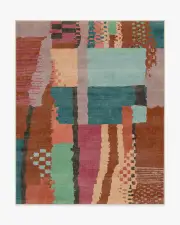245' x 305' | Machine Washable Runner Rug | Kid & Pet Friendly | Indoor Rug | Enya Multicolour Rug | Ruggable