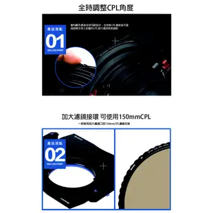 BENRO 百諾 FH-150 S2 濾鏡支架 150mm Sigma 20mm f/1.4 適用 相機專家 [公司貨]