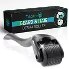 Titanium Derma Roller for Women and Men with Storage Case - For Face, Beard