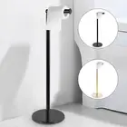 Toilet Paper Holder Free Standing Toilet Roll Holder with Top Storage RoDcW