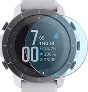 Puccy 3 Pack Anti Blue Light Screen Protector, compatible with Wahoo Triathlon Watch ELEMNT RIVAL TPU Film Guard （ Not Tempered Glass Protectors ）