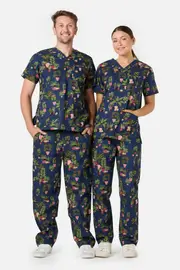 House Cat Scrub Set