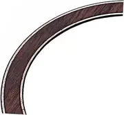 Abaodam 109mm Curved Strips Guitar Rosette Decal Gxb11 Sound Hole Inlay Easy to Apply Guitar Decals Fit