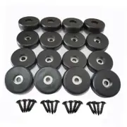 Rubber Feet, Speaker Rubber Feet,16 Pack 40mm x 10mm, Use 16 Pack Rubber Feet