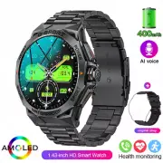 Men Business Smart Watch Bluetooth Sports Watch Fitness Tracker for Android IOS