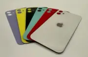 Replacement Rear Back Glass Big Hole For iPhone 11 with Different Colors, lot